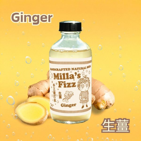 Millas Fizz Probiotic Ginger Soda