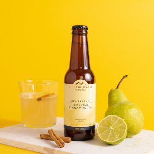 Mindful Sparks Sparkling Pear Lime Cinnamon Tea